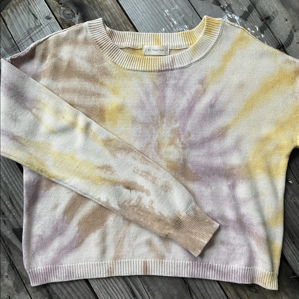 Tie Dye Oversized Sweater
